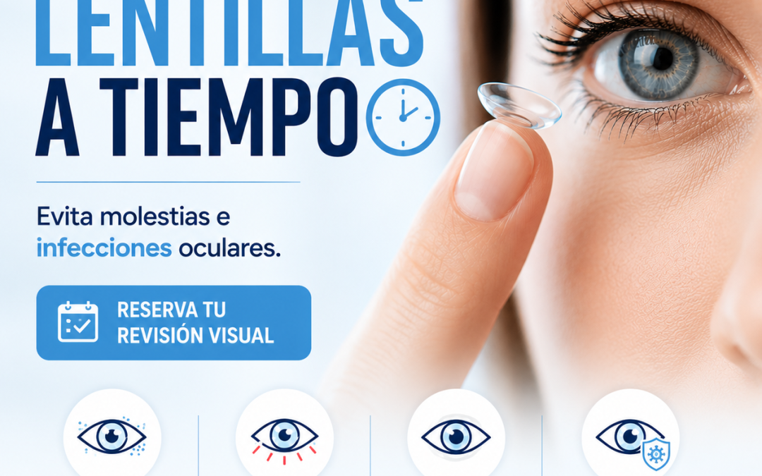 La importancia de cambiar las lentillas a tiempo